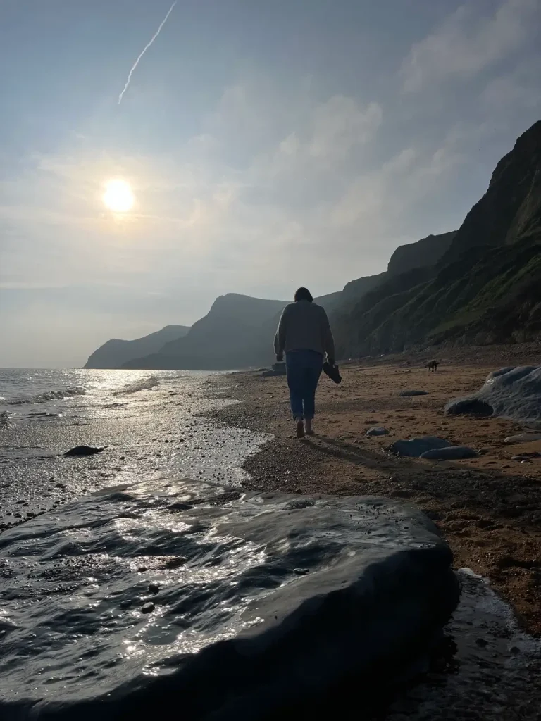 Beach walks at West Bay and Eype