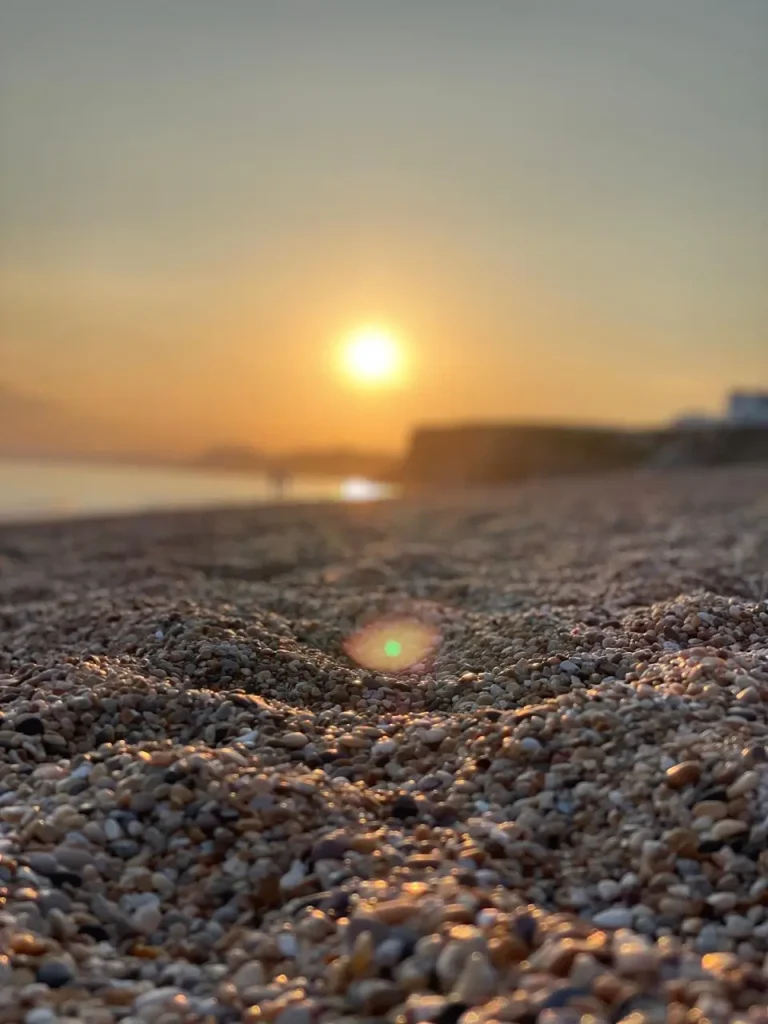 Empty beaches in September and October